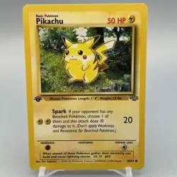 Pikachu 60/64 - Jungle - 1st Edition - Pokemon TCG - Image 2