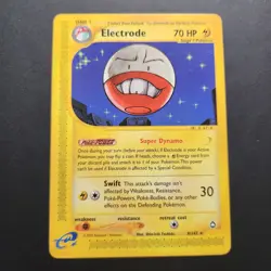 2002 Electrode 8/147 - Aquapolis Non-Holo Regular Rare - Pokemon TCG - NM - Image 1