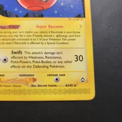 2002 Electrode 8/147 - Aquapolis Non-Holo Regular Rare - Pokemon TCG - NM - Image 3