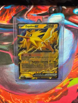 Pokemon TCG Zapdos ex Scarlet & Violet 151 145/165 Holo Double Rare - Image 1