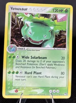 Pokemon TCG Holo Venusaur 6/17 (POP series 2) - Image 1