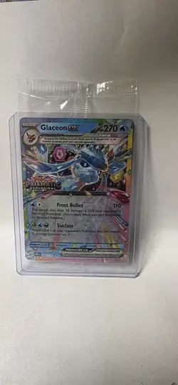 Glaceon ex - Stamped Promo - 026/131 - Pokemon TCG Prismatic Evolutions - Sealed - Image 1