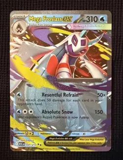 Mega Froslass EX 047/217 ASCENDED HEROES (NEAR MINT) Pokemon: Ready to Ship - Image 1
