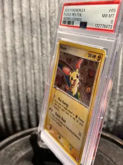 2004 Plusle Reverse Foil #69 | Pokemon Hidden Legends | Graded PSA 8 NM-MT - Image 3