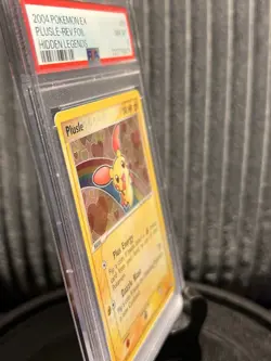 2004 Plusle Reverse Foil #69 | Pokemon Hidden Legends | Graded PSA 8 NM-MT - Image 4