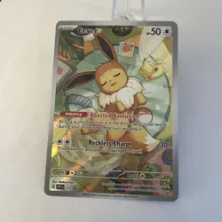 Eevee 173/SVP Black Star PROMO Prismatic Evolutions ETB Pokemon | NEAR MINT (1) - Image 2