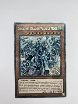 BPRO-EN101 Stardust Dragon/Assault Mode Starlight Rare 1st Edition YuGiOh - Image 1