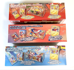 Pokemon Center Tohoku Hiroshima Fukuoka Special 3 Box Set w/Pikachu Promo card - Image 5
