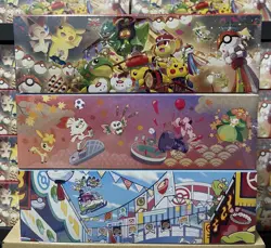 Pokemon Center Tohoku Hiroshima Fukuoka Special Box set w/Promo card Pikachu X3 - Image 4