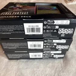Magic The Gathering FINAL FANTASY Commander Deck Bundle(Set of 3 Decks) NEW - Image 4