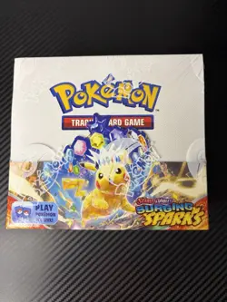 Pokemon TCG Surging Sparks Sv08 Booster Box 36 Packs New & Sealed - Image 1