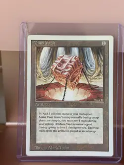 MTG, Mana Vault Revised Edition LIGHTLY PLAYED Regular - Image 1