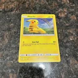Pikachu 28/73 Water Web Holo S&M Shining Legends Promo Pokemon Trading Card | NM - Image 4