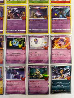 Pokemon Halloween Trick Or Trade 2023 FULL SET of 30 Stamped Cards - 10 Holos NM - Image 5