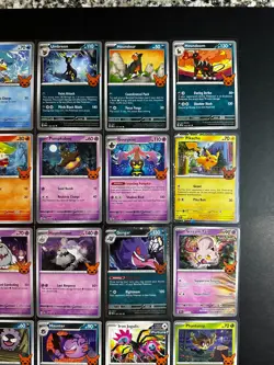Pokemon Halloween Trick Or Trade 2024 FULL SET of 30 Stamped Cards - 10 Holos NM - Image 3