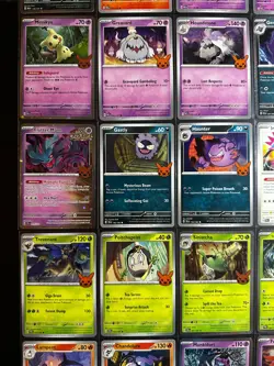 Pokemon Halloween Trick Or Trade 2024 FULL SET of 30 Stamped Cards - 10 Holos NM - Image 4