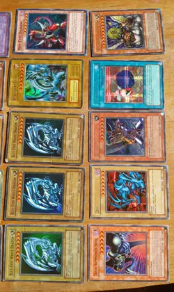 Yu Gi Oh Cards Dark Magician, Blue eyes white dragon... - Image 3