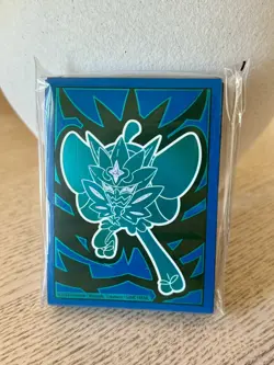Pokemon Twilight Masquerade Ogerpon Premium TCG Deck Card Sleeves *Sealed*- 65ct - Image 1