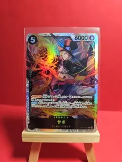 Sabo OP04-083 SR Kingdoms of Intrigue Japanese NM One Piece Card - Image 3