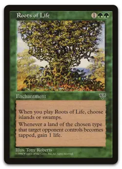 Roots of Life (NM) Mirage MIR Magic MTG - Image 1