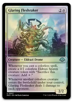 Glaring Fleshraker #7 (Foil) (NM) Modern Horizons 3 MH3 Magic MTG - Image 1