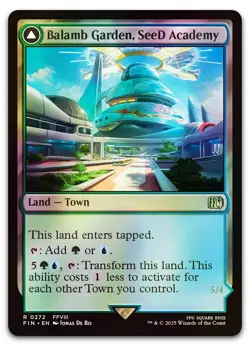 Balamb Garden, SeeD Academy #272 (Foil) (NM) Final Fantasy FIN Magic MTG - Image 1