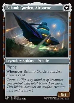 Balamb Garden, SeeD Academy #272 (Foil) (NM) Final Fantasy FIN Magic MTG - Image 2