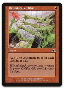 Brightstone Ritual #191 (NM) Onslaught ONS Magic MTG - Image 1