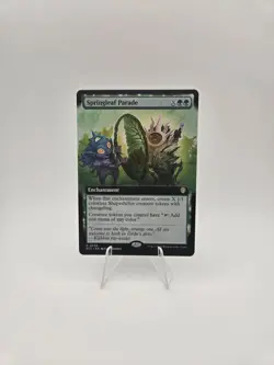Springleaf Parade (Extended Art) MTG Commander: Lorwyn Eclipsed Regular - Image 1