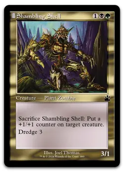 Shambling Shell (Retro Frame) #460 (NM) Ravnica Remastered RVR Magic MTG - Image 1