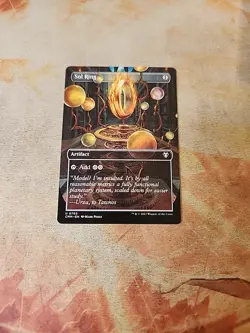 Sol Ring Borderless Commander Masters MTG NM - Image 1