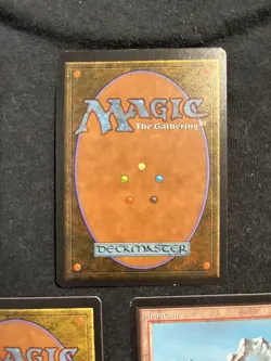 Magic the Gathering All Five Basic Lands BETA Never Played - Image 3