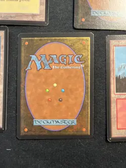 Magic the Gathering All Five Basic Lands BETA Never Played - Image 5