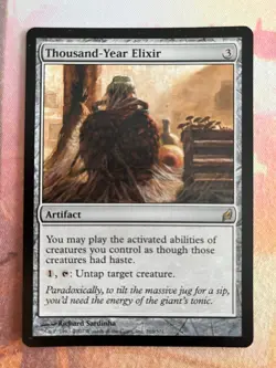 Thousand-Year Elixir - Moderate Play MP - Lorwyn - MTG: Magic the Gathering - Image 1