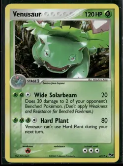 Pokemon Venusaur 6/17 Holo POP SERIES 2 - Image 1