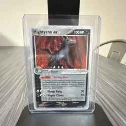 Pokemon Mightyena ex 100 HP Holo 101/110 Holon Phantoms Ultra Rare - Image 3