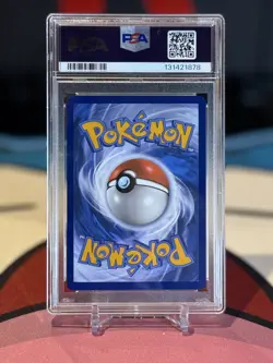 2025 POKEMON DESTINED RIVALS POKEMON CENTER ETB TEAM ROCKET'S WOBBUFFET PSA 9 - Image 2