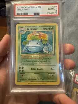 Pokemon Classic Collection Venusaur Holo CLV 003/034 PSA 10 - Image 1
