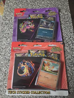 2x Ascended Heroes Tech Sticker Collection - Pokemon TCG | NEW IN HAND, BOTH ART - Image 1
