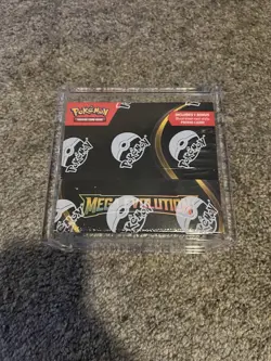Pokemon Mega Evolution Booster Box with Acrylic Display Case New Sealed - Image 1