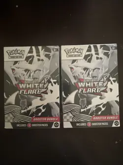 Pokemon TCG Scarlet & Violet White Flare Booster Bundle - Image 1