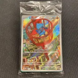 Pokemon TCG Riolu 010 2025 Mega Evolution ETB Black Star Promo SEALED - Image 1