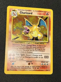 Charizard 4/102 Base Set Unlimited 1999 Holo Rare Pokemon TCG - LP - Image 5