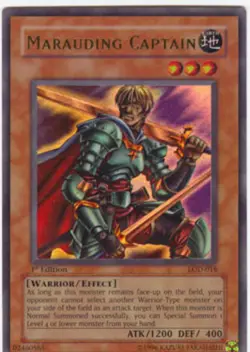 Marauding Captain - LOD-018 - Ultra Rare - 1st Edition NM Yugioh Legacy of Darkn - Image 1