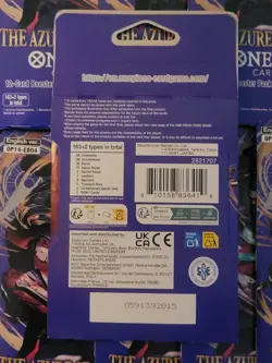 LOT of (10) OP-14 Sleeved Booster Packs Of One Piece TCG The Azure Sea's Seven - Image 3