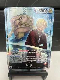 One Piece TCG OP12-041 Sanji Alt Art Leader Legacy Of The Master NM English - Image 1