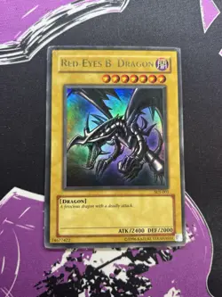 Yugioh Red-Eyes B. Dragon SDJ-001 Ultra Rare Unlimited MP - Image 1