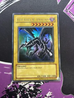 Yugioh Red-Eyes B. Dragon SDJ-001 Ultra Rare Unlimited MP - Image 3