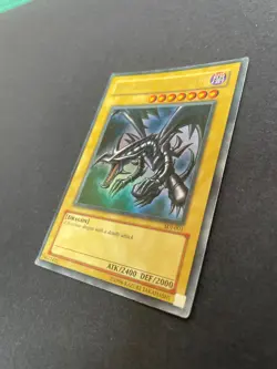 YUGIOH RED-EYES B. DRAGON ULTRA RARE SDJ-001 MP - Image 2
