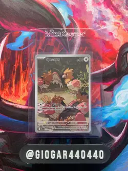 Pokemon TCG Spearow 151/132 Mega Evolution- Illustration Rare- Pack Fresh- NM/M - Image 1
